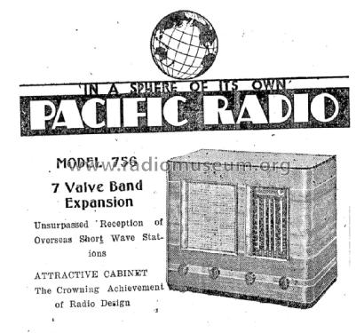 756; Pacific Brand (ID = 2588026) Radio