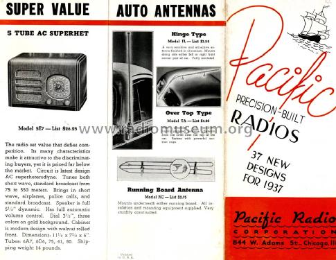 5E7 ; Pacific Radio Corp.; (ID = 1617214) Radio