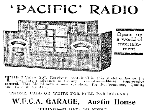 107; Pacific Brand (ID = 2769730) Radio