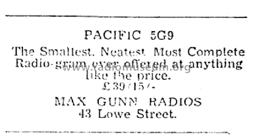 5G9; Pacific Brand (ID = 3065062) Radio