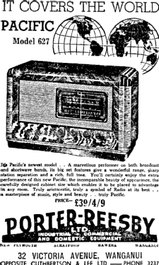 Pacific 627 ; Pacific Brand (ID = 2781075) Radio