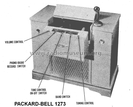 1273 ; Packard Bell Co.; (ID = 1404281) Radio