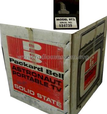 Astronaut Portable TV 9T-2; Packard Bell Co.; (ID = 689662) Fernseh-E