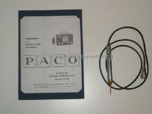 Audio-RF Signal Tracer Kit Z-80; PACO Electronics Co. (ID = 883914) Equipment