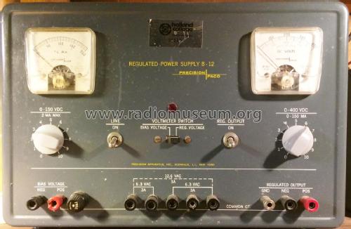 Regulated Power Supply B-12; PACO Electronics Co. (ID = 2093632) Equipment