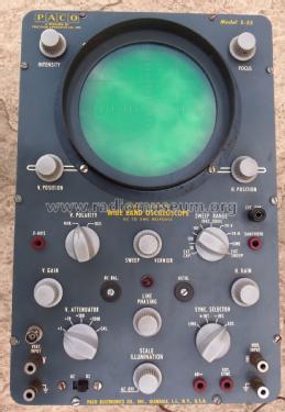 Wide Band Oscilloscope S-55; PACO Electronics Co. (ID = 2557259) Ausrüstung
