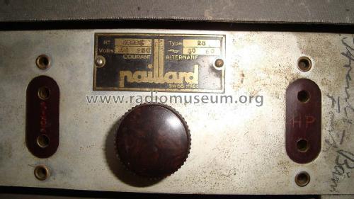 28TR; Paillard AG; St. (ID = 1903637) Radio