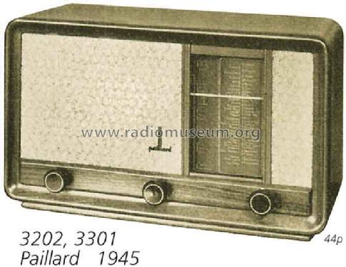 3202B; Paillard AG; St. (ID = 2166) Radio