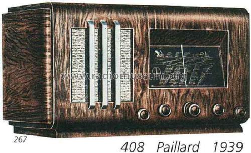 408A; Paillard AG; St. (ID = 711489) Radio