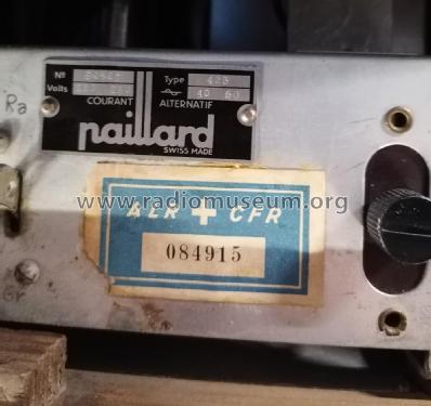 423; Paillard AG; St. (ID = 2700623) Radio