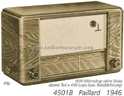 4501B; Paillard AG; St. (ID = 2167) Radio