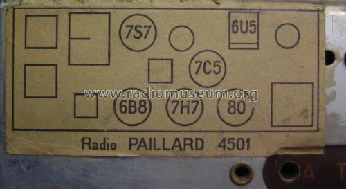 4501F; Paillard AG; St. (ID = 771397) Radio