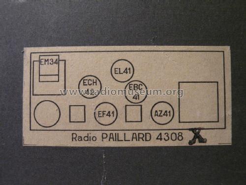 4308X; Paillard AG; St. (ID = 2658111) Radio