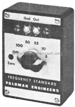 Frequency Standard ; Palomar Engineers (ID = 2084523) Ausrüstung