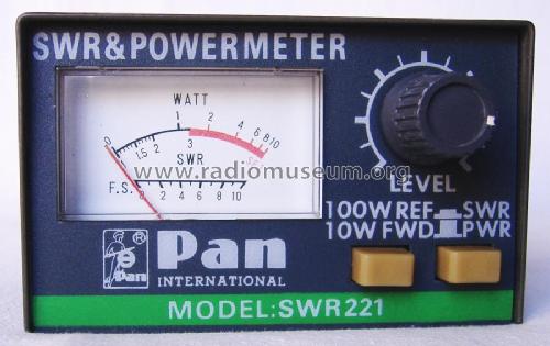 SWR & Powermeter SWR221; Pan International (ID = 1922833) Amateur-D