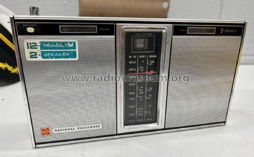 National Panasonic 2-Speaker 12 Transistor RQD-124; Panasonic, (ID = 2816375) Radio