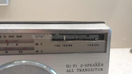 National Panasonic Hi-Fi 2-Speaker All-Transistor Radio Panasonic