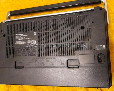 2-Way Speaker/FM-LW-MW-SW 4-Band Receiver RF-1410LBE; Panasonic, (ID = 2818110) Radio