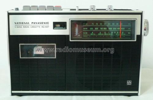 3 Band Radio Cassette 447 RQ-447; Panasonic, (ID = 3016784) Radio