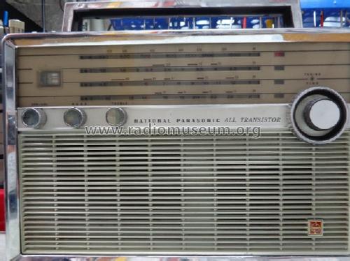 National Panasonic World-Wide 4-Band 9-Transistor T-100D; Panasonic, (ID = 1717815) Radio