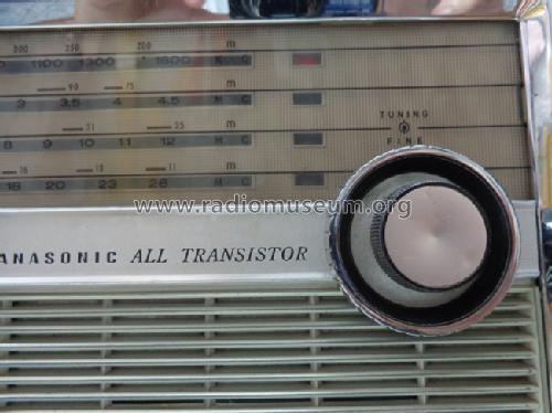 National Panasonic World-Wide 4-Band 9-Transistor T-100D; Panasonic, (ID = 1717817) Radio