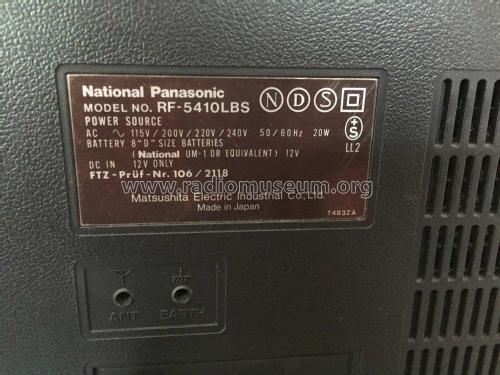 5-Band Radio Cassette AC/Battery RF-5410LBS; Panasonic, (ID = 2176649) Radio