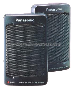 Active Speaker System RP-SP50; Panasonic, (ID = 2003113) Lautspr.-K