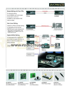 Digital Video Cassette Recorder AJ-SD930; Panasonic, (ID = 3118410) R-Player