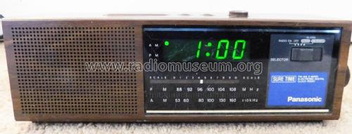 AM-FM Clock Radio RC-6075; Panasonic, (ID = 3079747) Radio