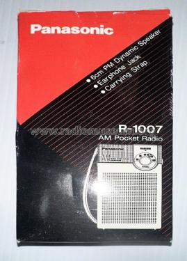 AM High Sensitivity Receiver R-1007; Panasonic, (ID = 3080151) Radio