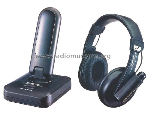 Cordless Stereo Headphone RP-WH100; Panasonic, (ID = 2001278) Speaker-P