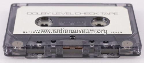 Dolby Level Check Cassette Tape QFTITCAPAT; Panasonic, (ID = 2845089) Equipment