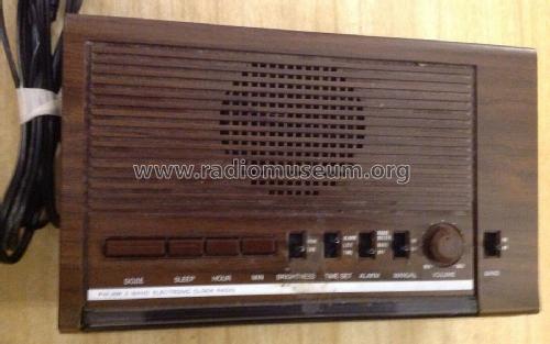 FM-AM 2-Band Electronic Clock Radio RC-6050; Panasonic, (ID = 2859903) Radio