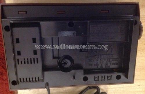 FM-AM 2-Band Electronic Clock Radio RC-6050; Panasonic, (ID = 2859905) Radio