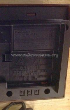 FM-AM 2-Band Electronic Clock Radio RC-6050; Panasonic, (ID = 2859906) Radio