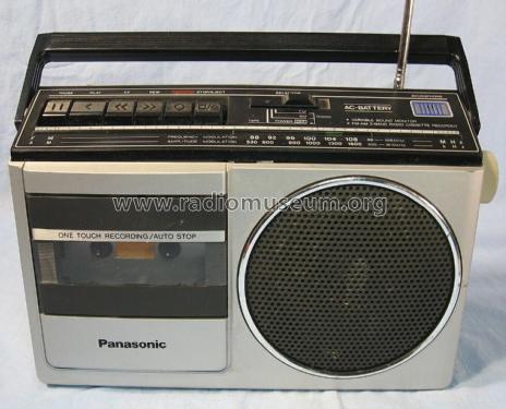 FM-AM 2-Band Radio Cassette Recorder RX-1220; Panasonic, (ID = 2823827) Radio