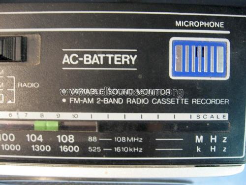 FM-AM 2-Band Radio Cassette Recorder RX-1220; Panasonic, (ID = 2823830) Radio