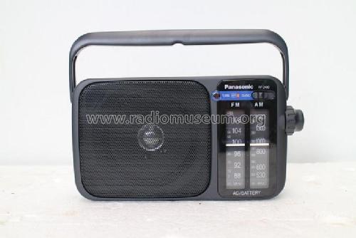 FM-AM 2- Band Receiver RF-2400; Panasonic, (ID = 1711014) Radio