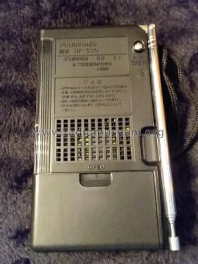 FM-AM 2 Band Receiver RF-530; Panasonic, (ID = 2282727) Radio