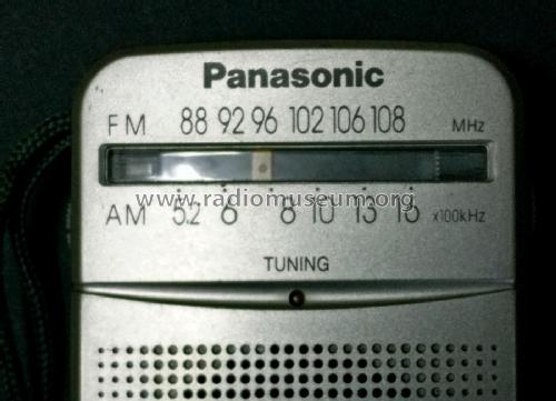 FM-AM 2-Band Receiver RF-P50; Panasonic, (ID = 2581355) Radio