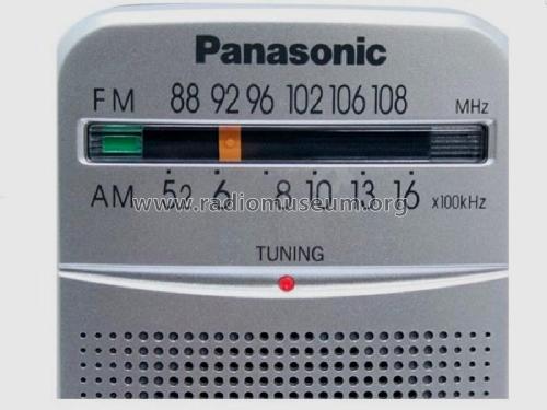 FM-AM 2-Band Receiver RF-P50; Panasonic, (ID = 2280036) Radio