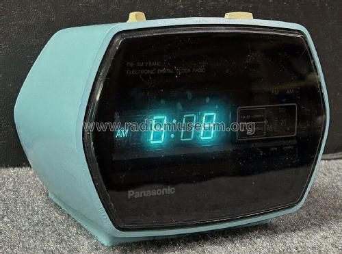 FM-AM 2Band Electronic Digital Clock Radio RC-55 Radio Panasonic