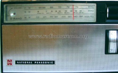 National Panasonic FM-AM 3 Band 9 Transistor RF-823V; Panasonic, (ID = 1747961) Radio