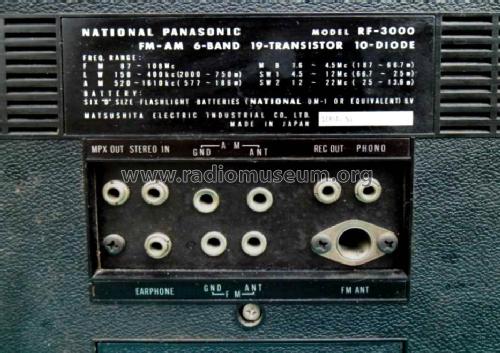 値下げ！NATIONAL PANASONIC RF-3000N FM-AM 6バンド 19トランジスター