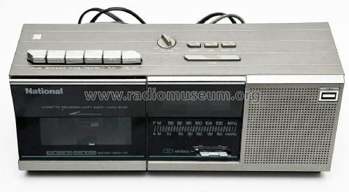 FM/AM Clock Radio Cassette Recorder RC-X80; Panasonic, (ID = 3078927) Radio