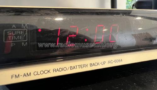 FM-AM Clock Radio RC-6064; Panasonic, (ID = 2827962) Radio