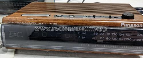 FM-AM Clock Radio RC-6067; Panasonic, (ID = 2859506) Radio