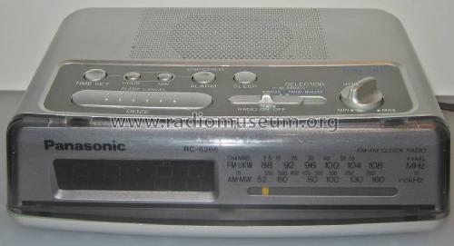 FM/AM Clock Radio RC-6266 Radio Panasonic, Matsushita, National