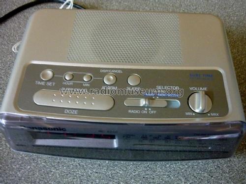 FM/AM Clock Radio RC-6266; Panasonic, (ID = 2908919) Radio