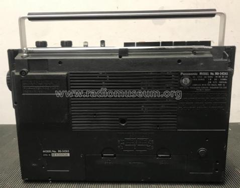 FM/AM Radio Cassette Recorder RQ-542AS; Panasonic, (ID = 2823854) Radio